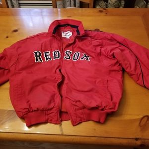 Red Sox dugout jacket.